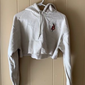 Cropped hoodie